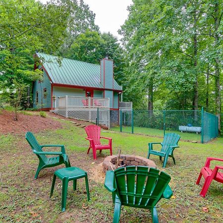 Blue Ridge Getaway With Hot Tub And Seasonal View! Villa Eksteriør billede