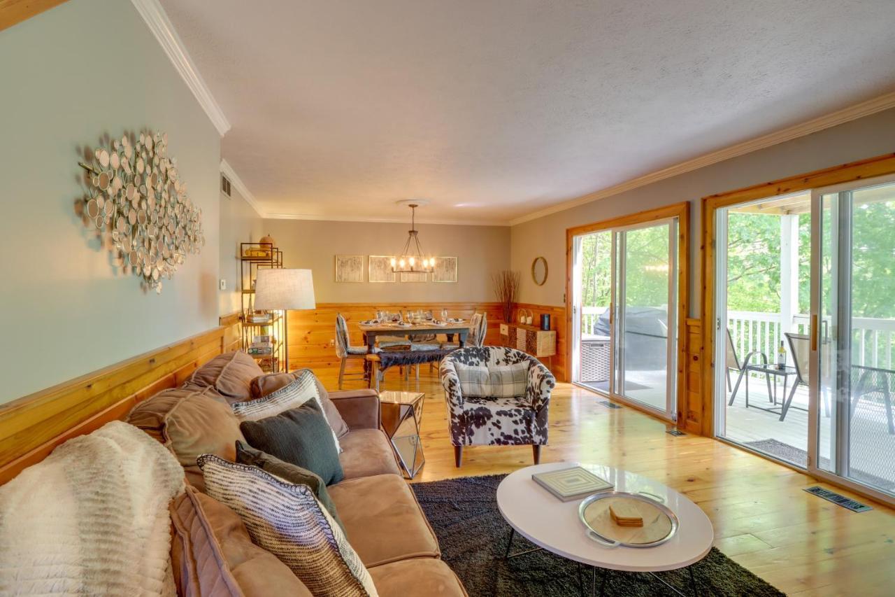 Blue Ridge Getaway With Hot Tub And Seasonal View! Villa Eksteriør billede
